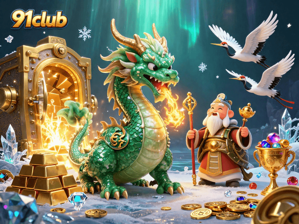 Experience 91club's thrilling games with this vibrant illustration of color prediction.