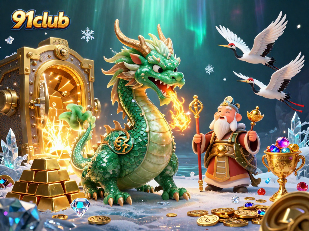 Experience 91club's thrilling games with this vibrant illustration of color prediction.